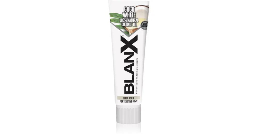 BlanXWhite Detox Coconut fehérítő fogkrém kókuszolajjal Ajánlat