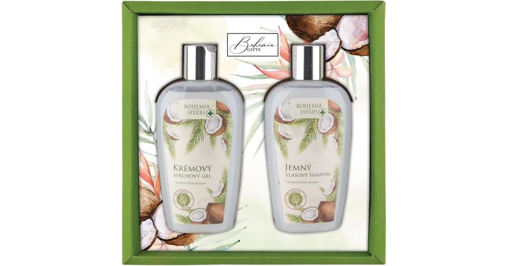 Korlátozott ajánlat Bohemia GiftsBohemia Herbs Coconut Oil ajándékszett