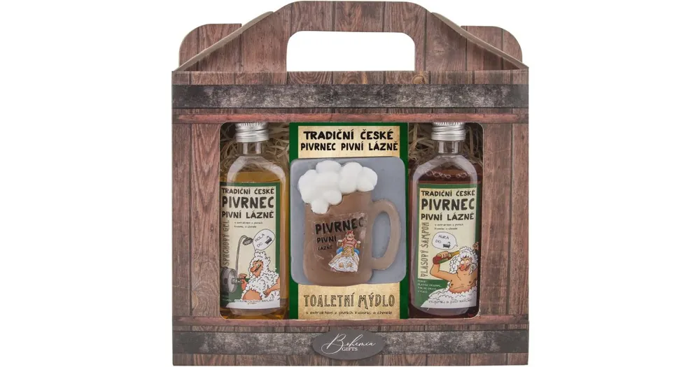 Bohemia GiftsBeer szett testre és hajra uraknak Árengedmény