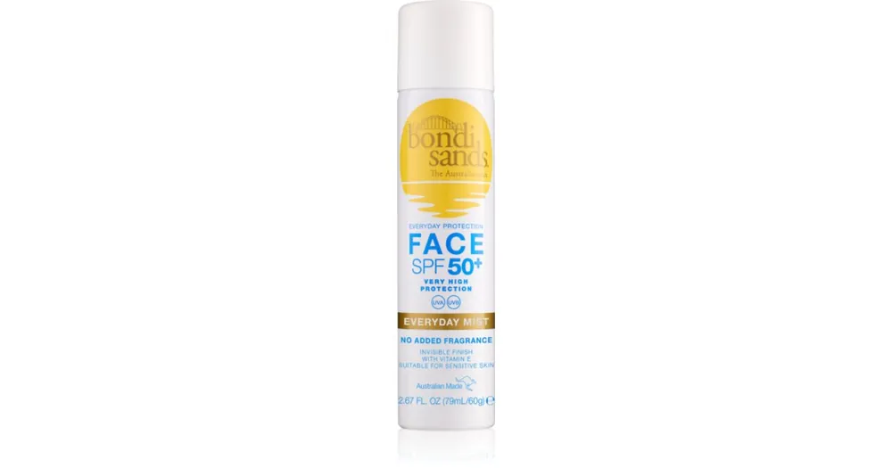 Bondi SandsSPF 50+ Everyday Face Mist védő permet az arcra Biztonságos fizetés