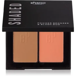 BPerfectShaded Powder Bronzer & Blush Duo bronzosító és arcpirosító Végkiárusítás