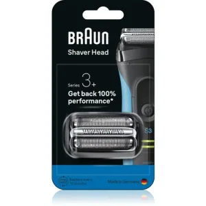 BraunSeries 3+ 32B tartalék kefék elektromos borotvával való borotválkozáshoz Biztonságos fizetés