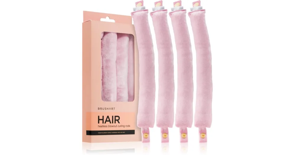 Gyors szállítás BrushArtHair Heatless blowout curling rods hajgöndörítő készlet
