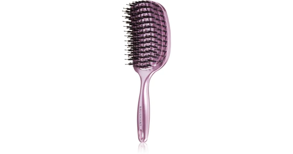 Csak ma BrushArtHair Vent blowdry hairbrush with boar bristles hajkefe nejlon- és vaddisznósörtékkel