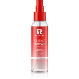 BYROKKOShine Brown Watermelon készítmény a napbarnítottság felgyorsítására és meghosszabbítására spray -ben Biztonságos fizetés