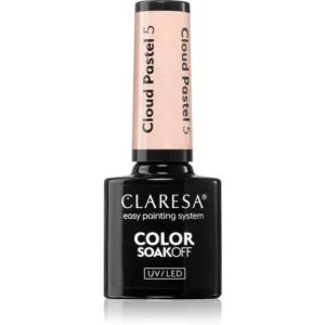 ClaresaSoakOff UV/LED Color Cloud Pastel gél körömlakk UV / LED-es lámpákhoz Csak ma
