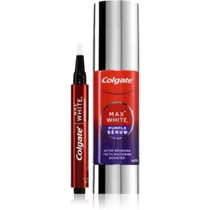 Kiárusítás ColgateMax White Pen + Purple Serum Set fogfehérítő szett a fogakra