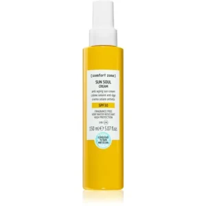 Kihagyhatatlan ajánlat Comfort ZoneSun Soul SPF 30 vizálló napozó krém testre és arcra