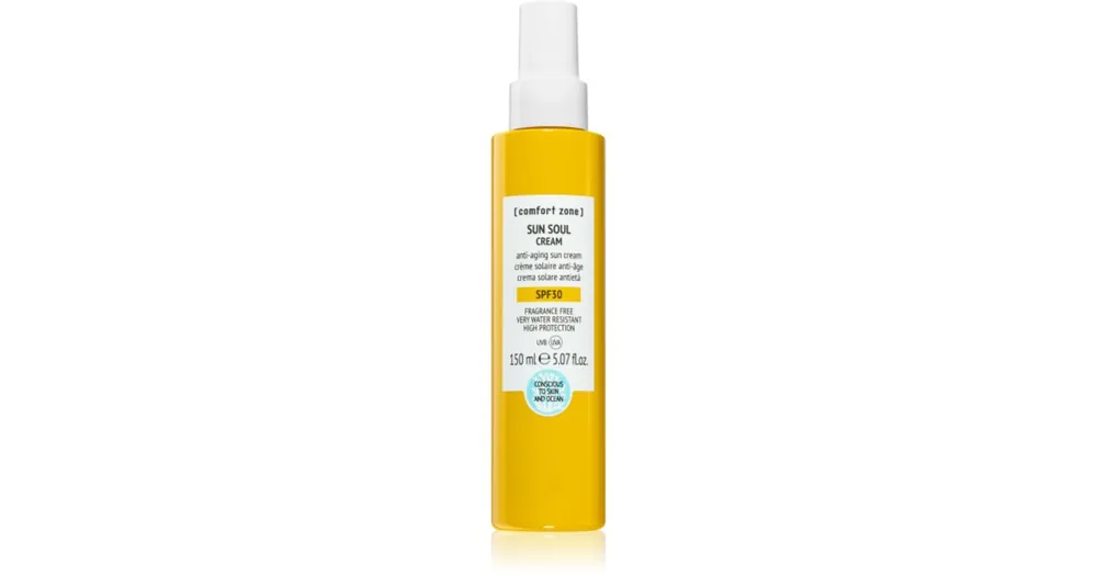 Kihagyhatatlan ajánlat Comfort ZoneSun Soul SPF 30 vizálló napozó krém testre és arcra