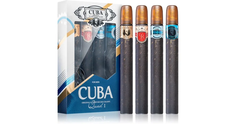 Újdonság CubaQuad For Men ajándékszett uraknak