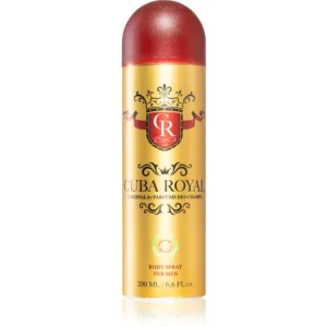 Exkluzív ajánlat CubaRoyal spray dezodor uraknak