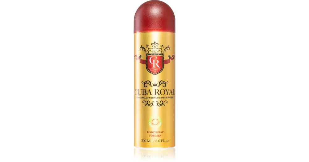 Exkluzív ajánlat CubaRoyal spray dezodor uraknak