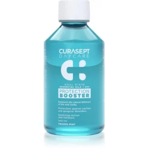 Árcsökkenés CuraseptDaycare Protection Booster Frozen Mint szájvíz