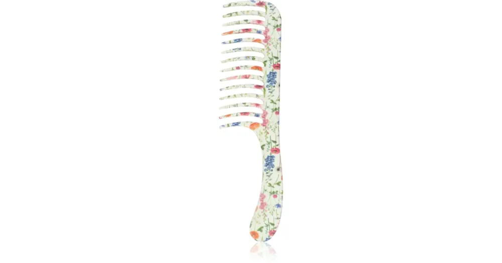 Bestseller DenmanFloral Fantasies D28 Wide Tooth Detangler Comb fésű