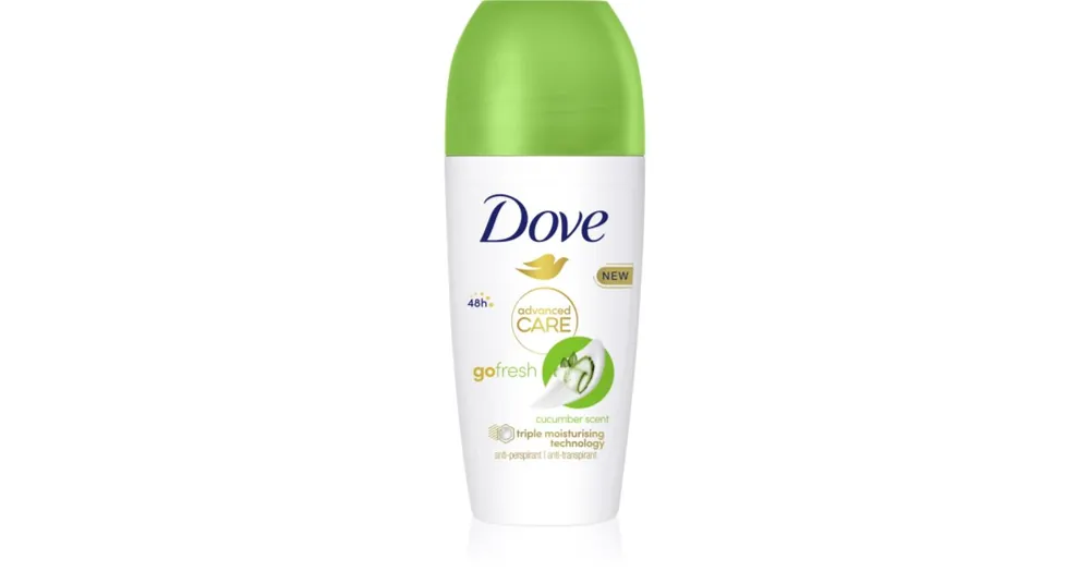 DoveAdvanced Care Go Fresh Cucumber & Green Tea golyós dezodor roll-on Kihagyhatatlan ajánlat