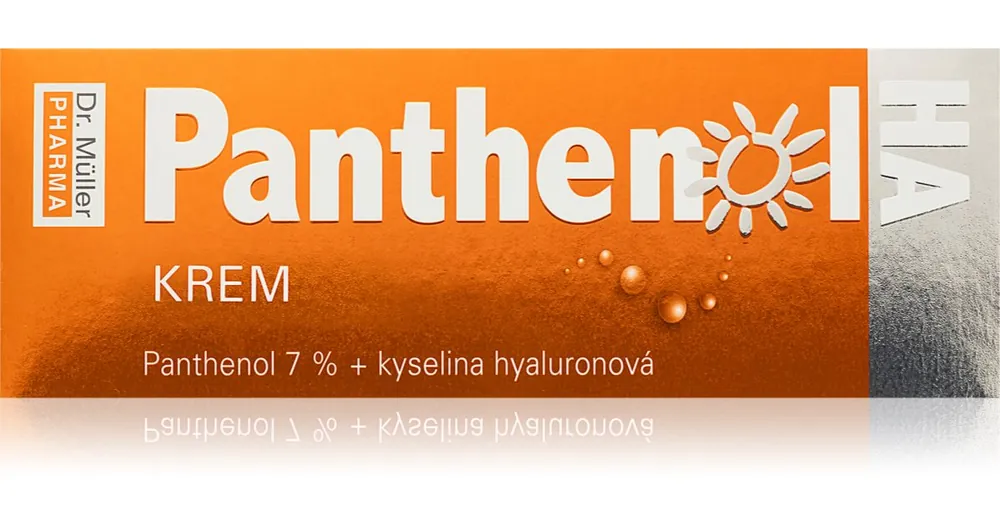 Dr. MüllerPanthenol HA cream 7% napozókrém hialuronsavval Biztonságos fizetés