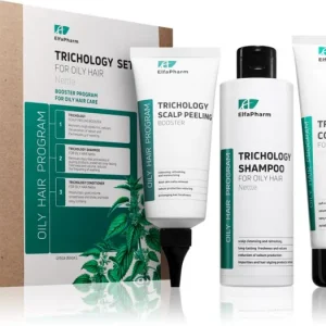 Különleges ajánlat Elfa Pharm Intensive CosmeticTrichology ajándékszett zsíros hajra