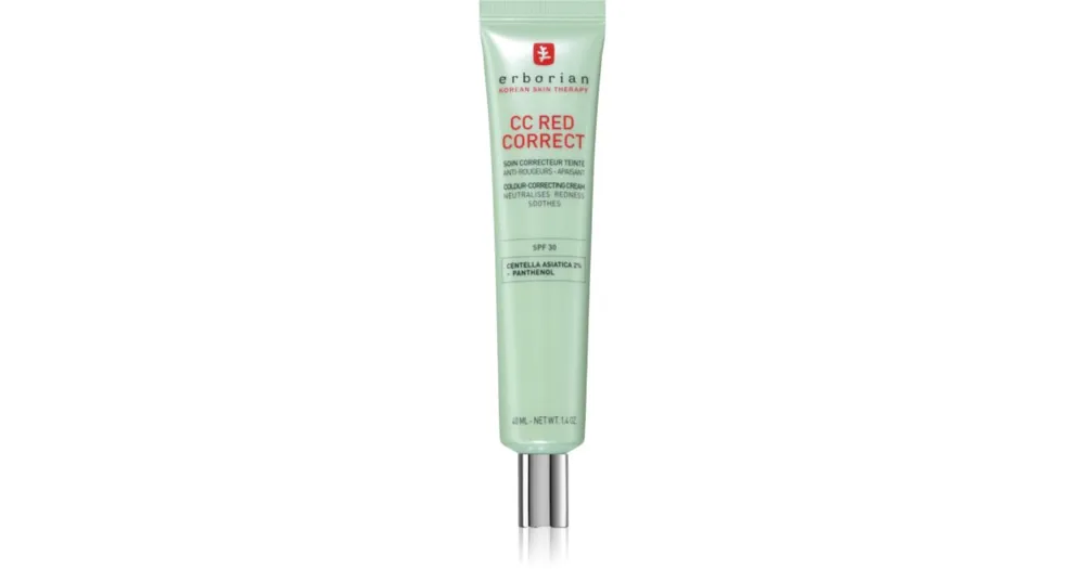 ErborianCC Red Correct CC krém a bőr vörössége ellen SPF 30 Kiárusítás