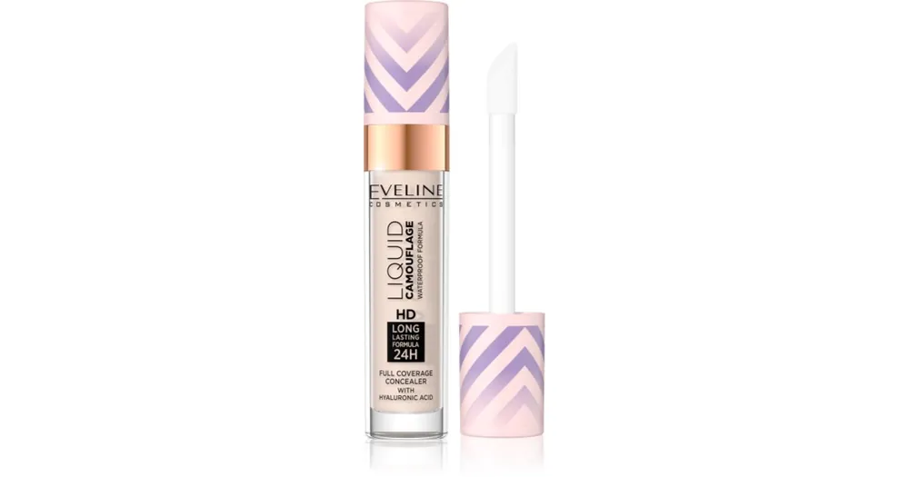 Szezonális akció Eveline CosmeticsLiquid Camouflage vízálló korrektor hialuronsavval