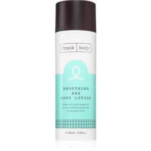 Gyors szállítás Frank BodySmoothing AHA gyengéd hámlasztó tej A.H.A.-val (Alpha Hydroxy Acids)