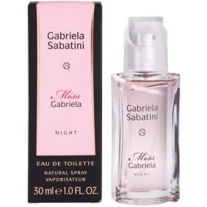 Kihagyhatatlan ajánlat Gabriela SabatiniMiss Gabriela Night Eau de Toilette hölgyeknek