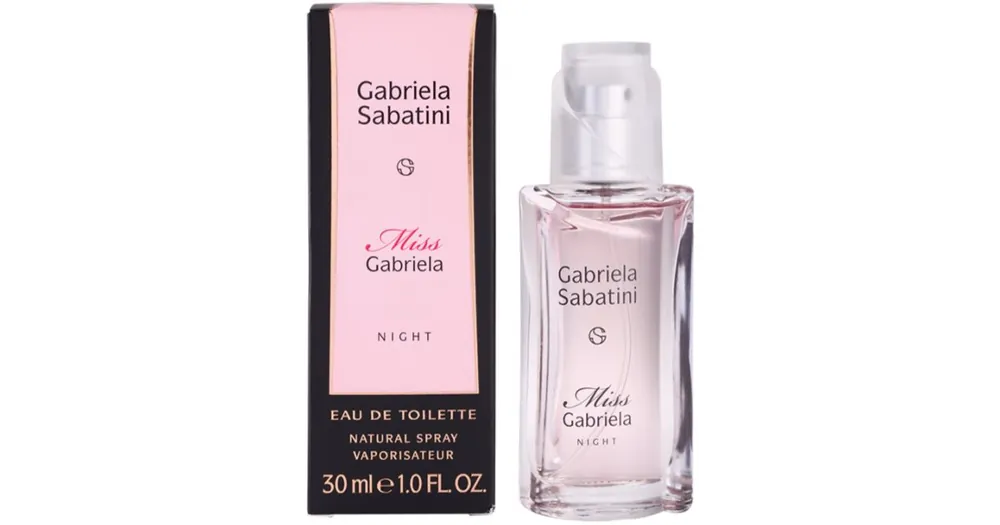 Kihagyhatatlan ajánlat Gabriela SabatiniMiss Gabriela Night Eau de Toilette hölgyeknek