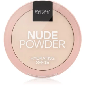 Gabriella SalveteFixing Powder Hydrating gyengéd kompakt púder SPF 15 Utolsó esély