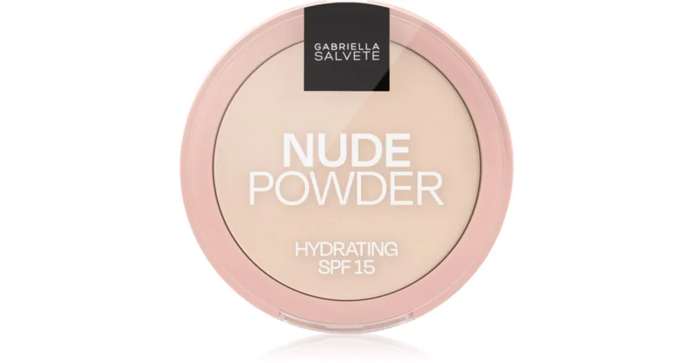 Gabriella SalveteFixing Powder Hydrating gyengéd kompakt púder SPF 15 Utolsó esély