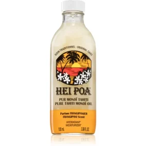 Hei PoaPure Tahiti Monoï Oil Frangipani multifunkcionális olaj testre és hajra Szuper ajánlat