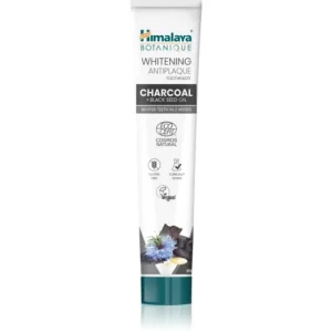 Himalaya HerbalsWhitening Antiplaque Charcoal + Black Seed Oil fogfehérítő fogkrém faszénnel Népszerű