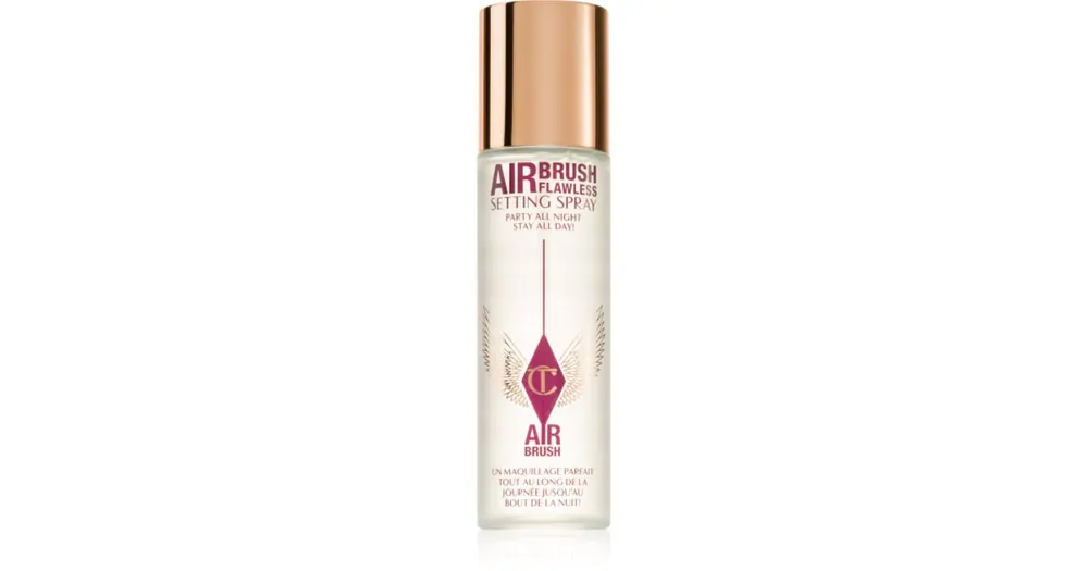 Biztonságos fizetés Charlotte TilburyAirbrush Flawless sminkfixáló spray vízálló