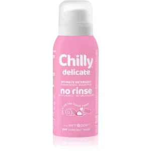 ChillyDelicate No Rinse finoman tisztító hab intim higiéniára Különleges ajánlat