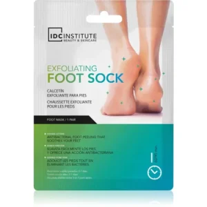 IDC InstituteExfoliating Foot Sock hámlasztó maszk lábakra Biztonságos fizetés