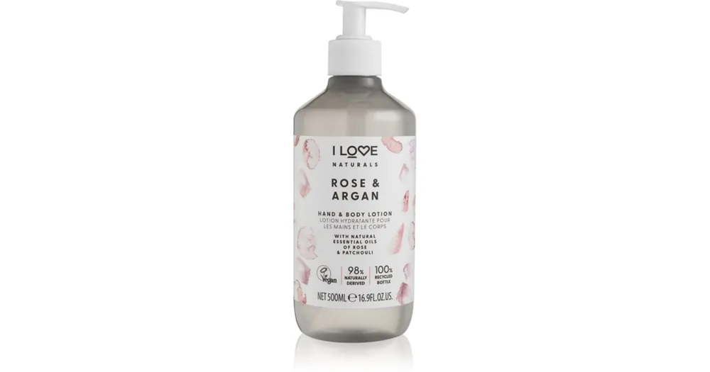 Olcsó I LoveNaturals Rose & Argan testápoló tej