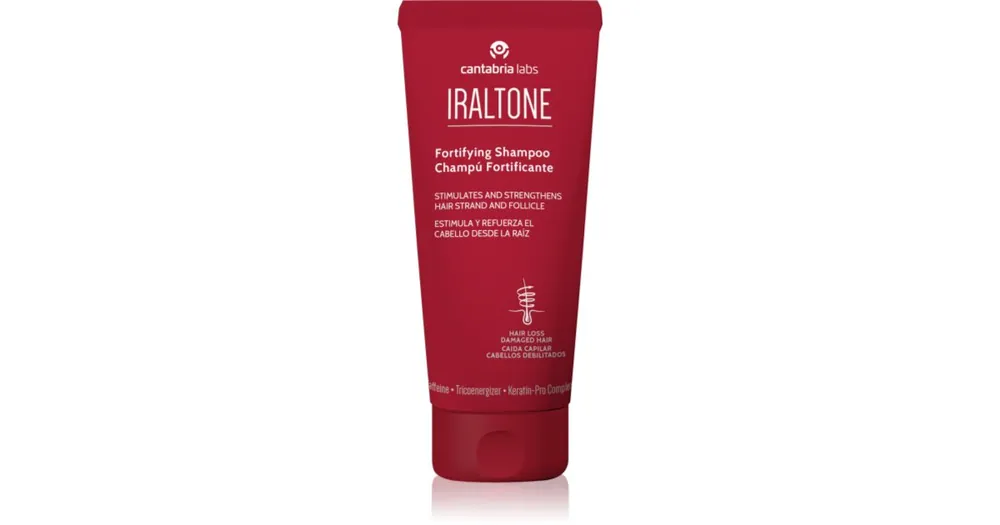Utolsó esély IRALTONEFortifying Shampoo bőrgyógyászati sampon koffeinnel