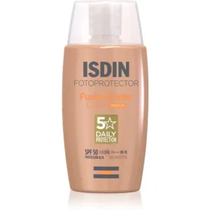 Bestseller ISDINFotoprotector FusionWater védő és tonizáló folyadék arcra SPF 50