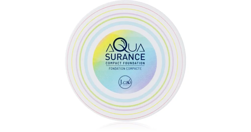 Akciós ár J.Cat BeautyAquasurance kompakt púderes alapozó közepes vagy teljes fedésért