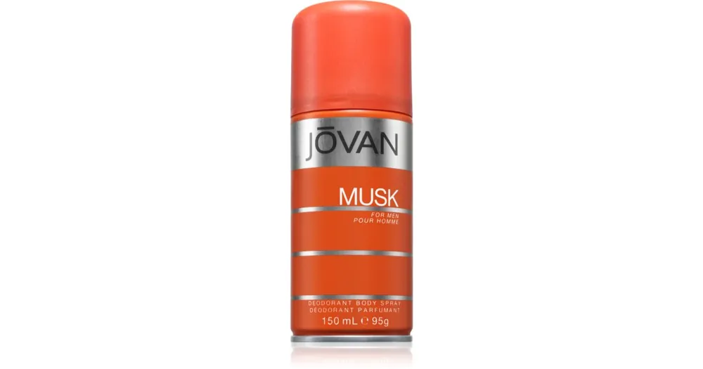 JovanMusk For Men dezodor illatosított uraknak Különleges ajánlat