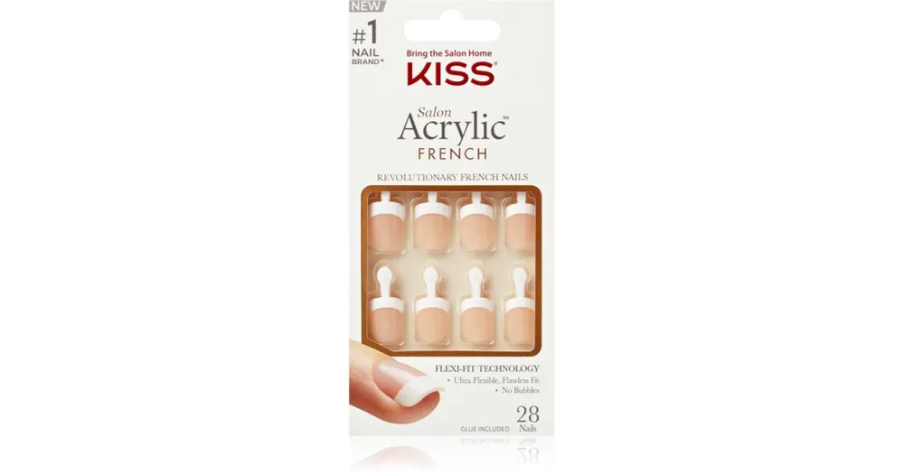 Biztonságos fizetés KISSAcrylic French Kit műköröm