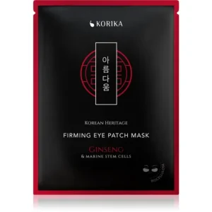 Utolsó esély KORIKAKorean Heritage Ginseng & Marine Stem Cells Firming Eye Patch Mask feszesítő maszk a szem köré