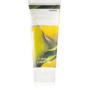 KorresBergamot Pear bőrlágyító tej a testre Bestseller