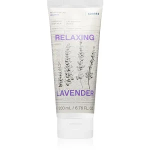 Kihagyhatatlan ajánlat KorresRelaxing Lavender relaxáló testápoló tej éjszakára