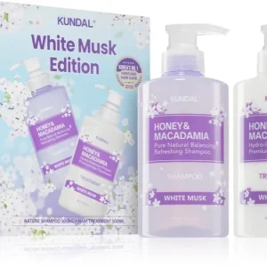 KUNDALHoney & Macadamia White Musk ajándékszett hajra Szezonális akció