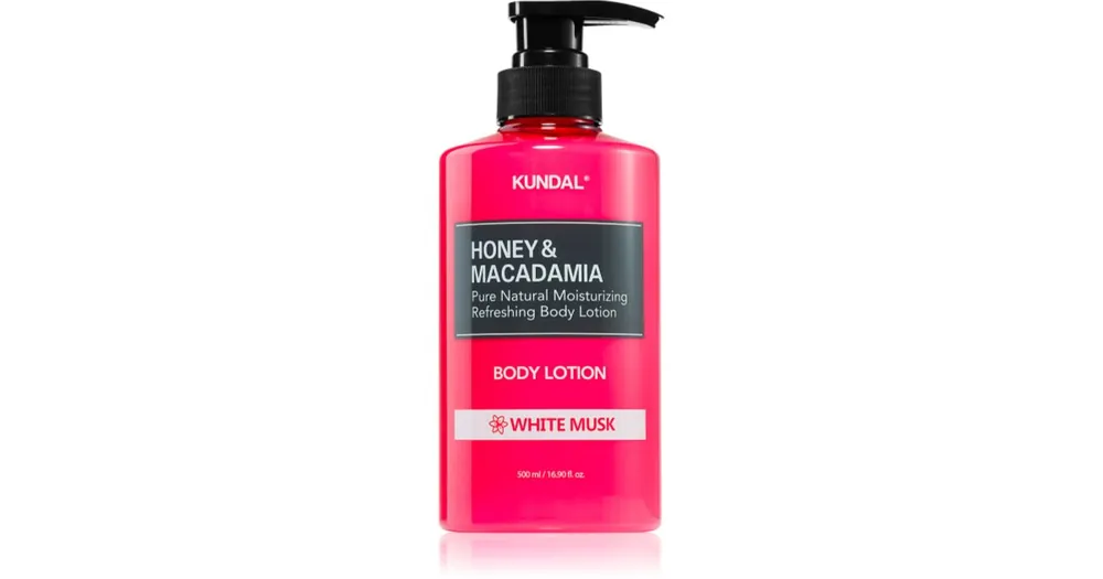 Kedvezményes ár KUNDALHoney & Macadamia White Musk tápláló testápoló krém hidratáló hatással