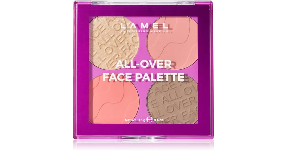 LAMELAll-Over Face Palette paletta az egész arcra Exkluzív ajánlat