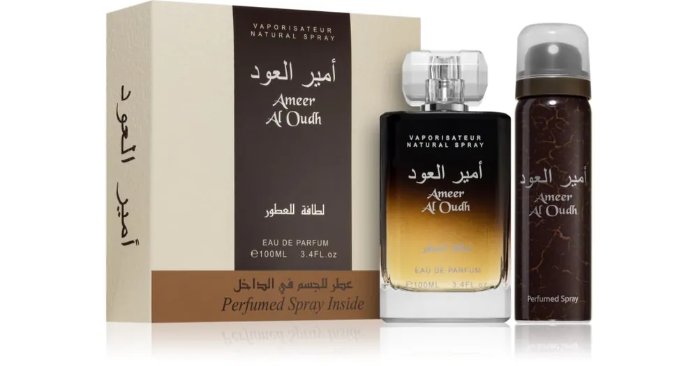 LattafaAmeer Al Oudh ajándékszett unisex Nézd meg most