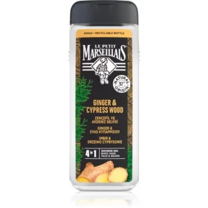 Ajánlat Le Petit MarseillaisGinger & Cypress Wood tusfürdő gél 4 in 1