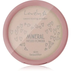 LovelyMineral Pressed Powder mattító púder Ne maradj le