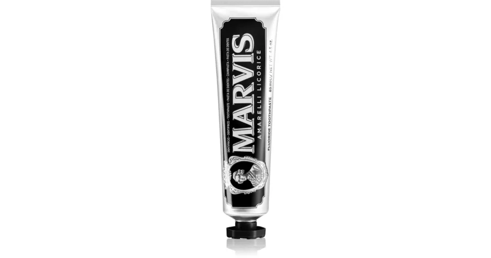 MarvisThe Mints Amarelli Licorice fogkrém Gyors szállítás