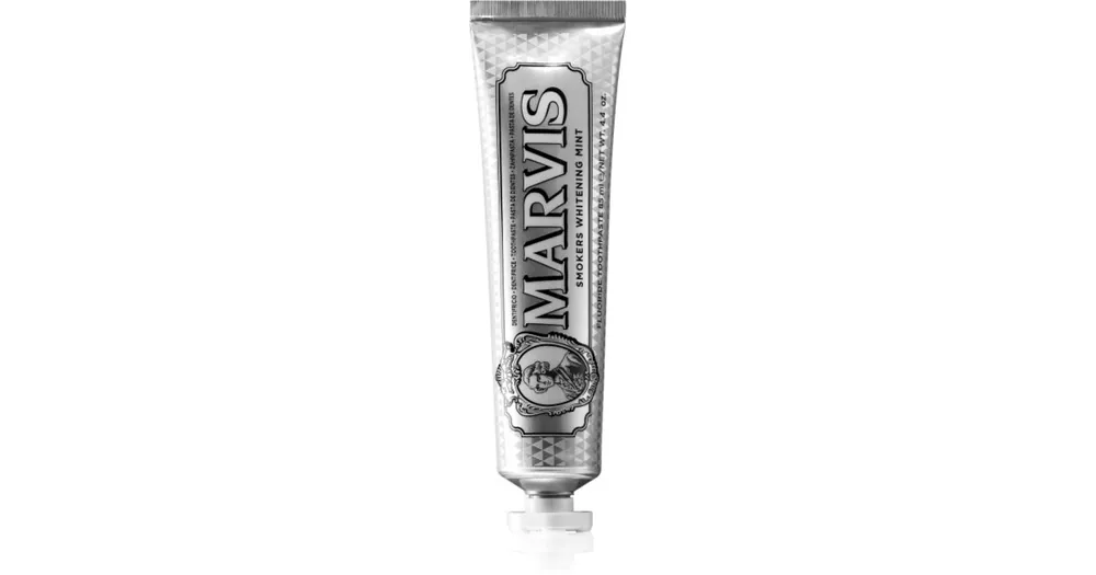 Biztonságos fizetés MarvisWhitening Smokers Mint fehérítő fogkrém dohányzóknak